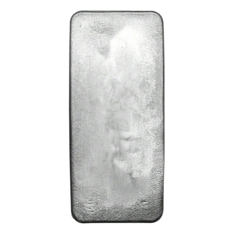 10oz PAMP Cast Silver Bar - reverse - Royal Bull Silver Gold