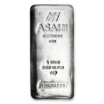 1kg Asahi Silver Bar USA - Front - Royal Bull Silver Gold