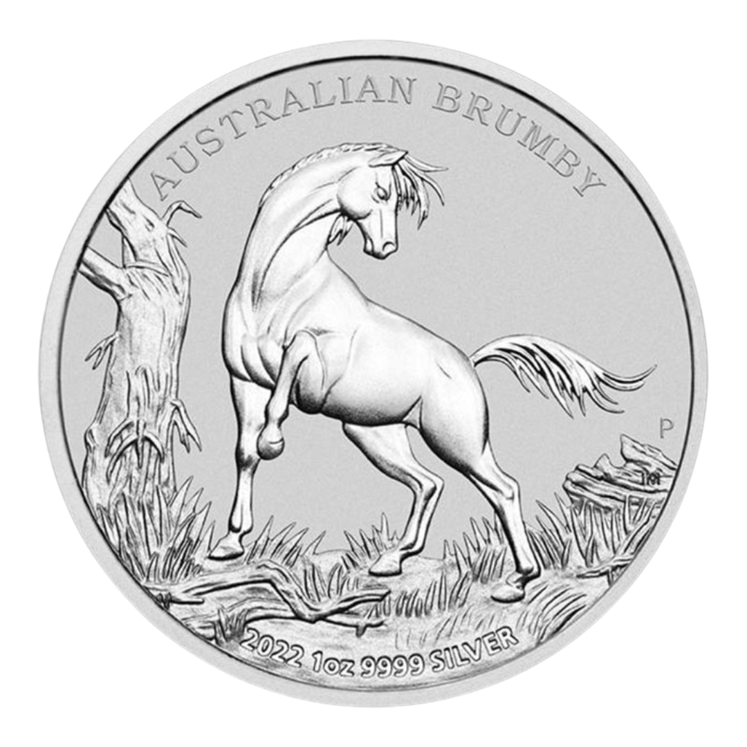 1oz Australian Brumby Silver Coin - 2022 - Royal Bull