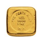 1oz-Perth-Mint-Cast-Gold-Button-Bar-Royal-Bull-1