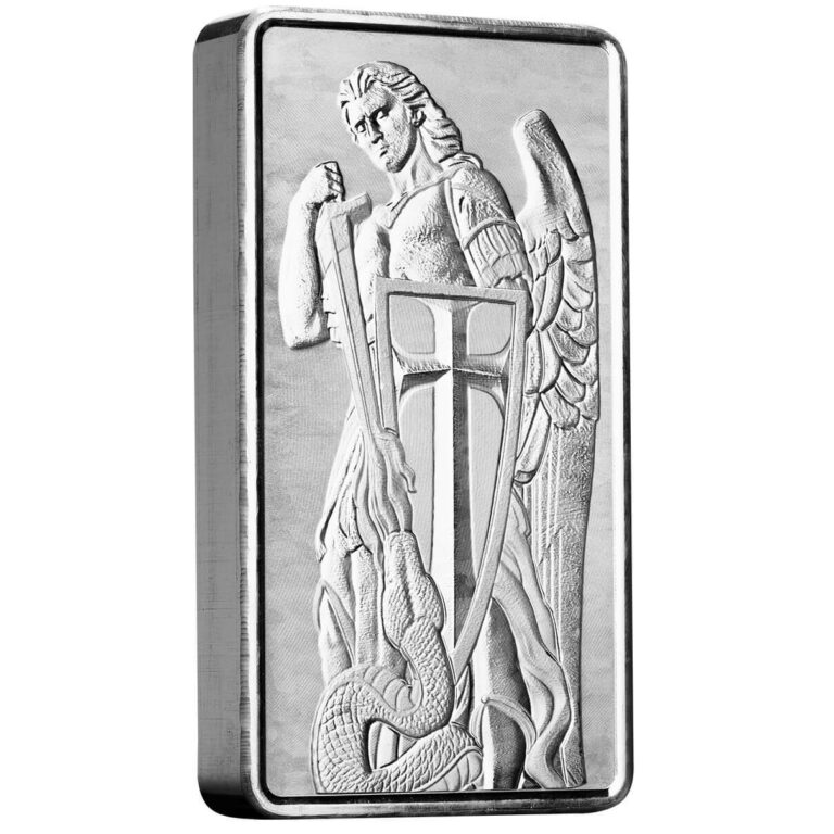 10oz Scottsdale Archangel Silver Bar - Royal Bull Precious Metals