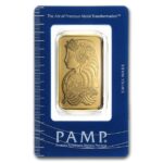 1oz PAMP Lady Fortuna Gold Bar in Assay