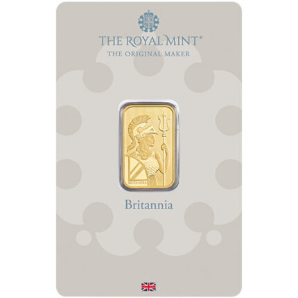 5gram Brittania Gold Bar in Assay