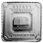 25x 1gram geiger edelmetalle silver bars multicard - Royal Bull Canada