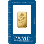 10gram PAMP Suisse Rosa Gold Bar in Assay - Royal Bull Precious Metals