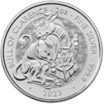 2oz Black Bull of Clarence – Tudor Beasts Silver Coin – 2023 - Royal Bull Precious Metals