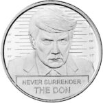 1oz The Don Trump Never Surrender 1oz Silver Round - Royal Bull Precious Metals