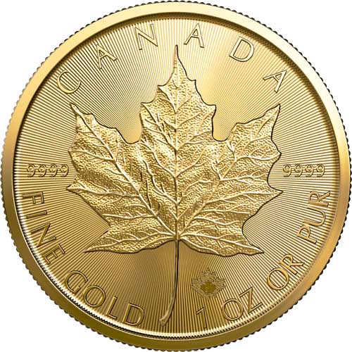 10z 2023 gold maple leaf coin