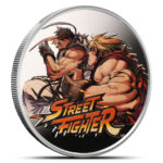 1oz Proof-Like Colored Streetfighter Silver Coin - Samoa 2024 - RoyalBull