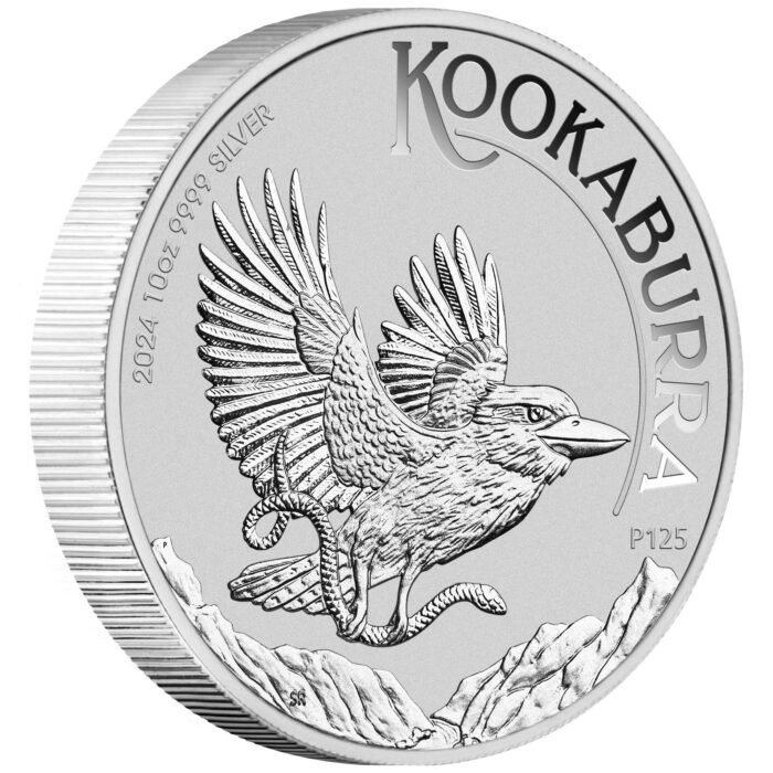 2024 10oz Australian Kookaburra Silver Coin - Perth Mint - Royal Bull