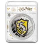 1oz Silver Harry Potter Hufflepuff House Coin