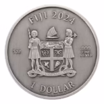 2024 1oz Ultra High Relief 3D Dragon Silver Coin - Image 2