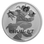 2022 1 oz Tuvalu Street Fighter Chun Li Silver Coin - Royal Bull