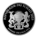 2023 1kg Bull and Bear .9999 Silver BU Coin - Image 2