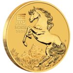 1/10 oz 2026 Lunar Year of the Horse Gold Coin - Perth Mint - Image 3