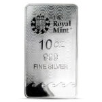 10oz Britannia Silver Bar - The Royal Mint - Image 2