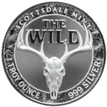The Wild: Mountain Lion Colourised 1oz Silver Round - Scottsdale Mint - Image 4