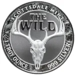 The Wild: Bighorn Sheep Colourised 1oz Silver Round - Scottsdale Mint - Image 4