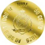 Chinese Panda 1/1000 Oz Gold Coin 50 Cents Niue 2026 - Image 4