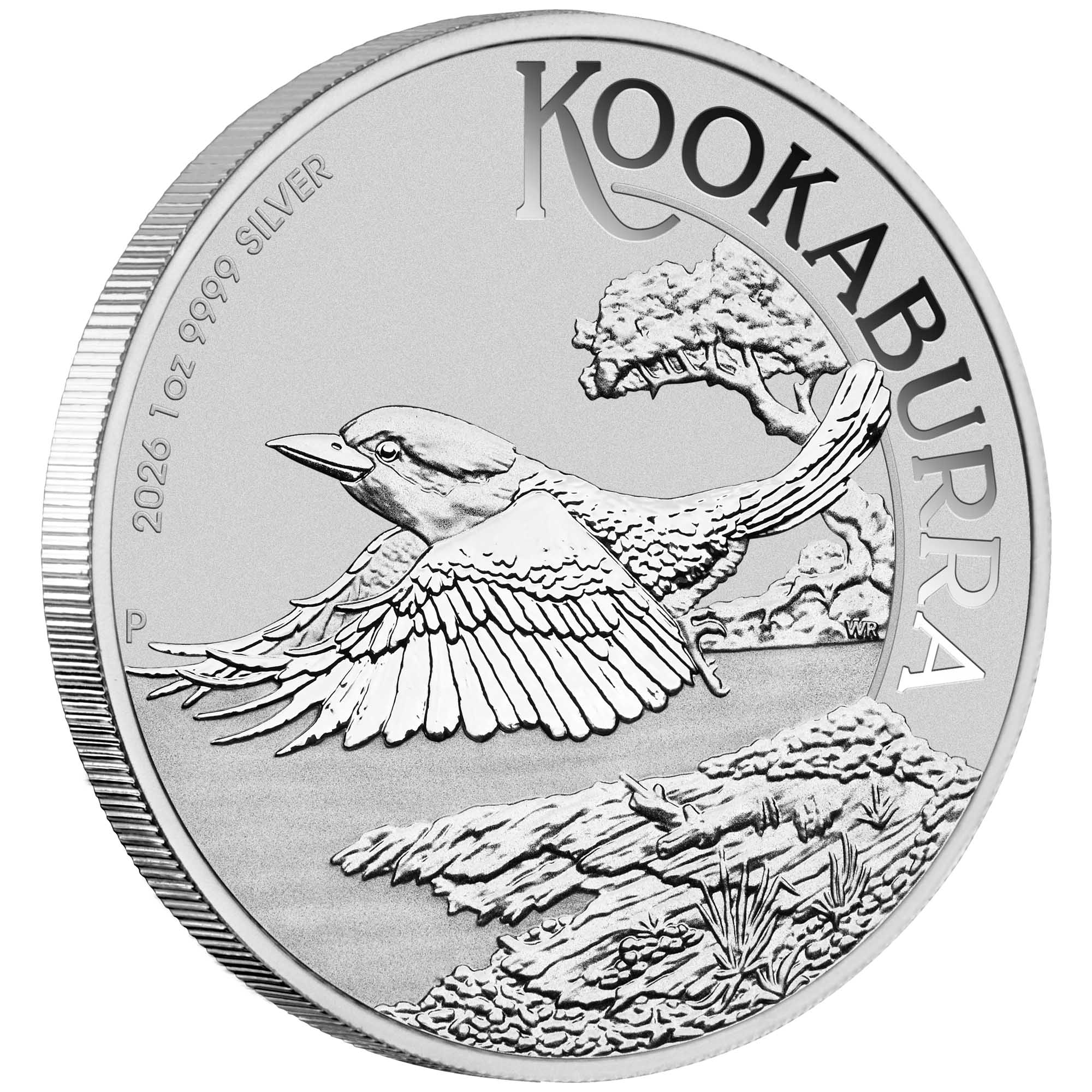 2026 1 oz Australian Kookaburra Silver Coin - Royal Bull