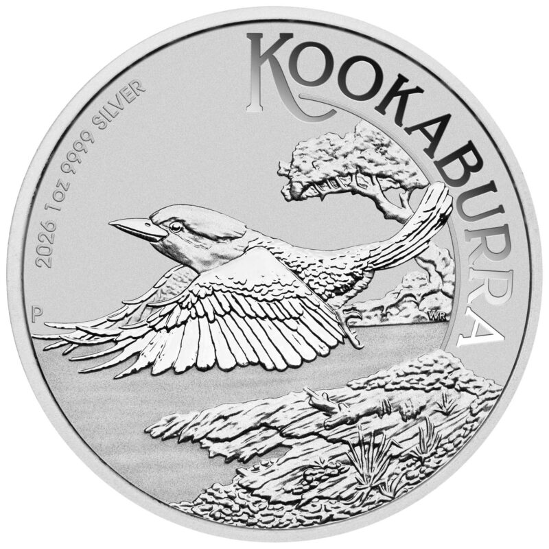 2026 1 oz Australian Kookaburra Silver Coin - Perth Mint - Royal Bull