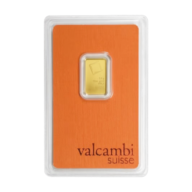 2.5g Valcambi Suisse Gold Bar – In Assay - Royal Bull