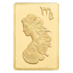 1/2 Gram Virgo Zodiac Gold Bar PAMP Suisse - Image 3