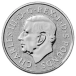 2023 2 oz Bull of Clarence Silver Coin - Image 2