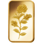 2.5 Gram Rosa Gold Bar PAMP - Image 3