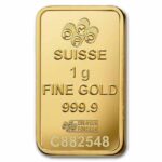 1 Gram Rosa Gold Bar PAMP - Image 4