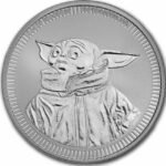 1 oz Grogu Silver Coin Star Wars 2023 - Royal Bull