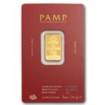 5 gram Pamp Arabian Camel Gold Bar with Pendant Frame - Image 2