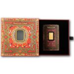 5 gram Pamp Arabian Camel Gold Bar with Pendant Frame - Image 3